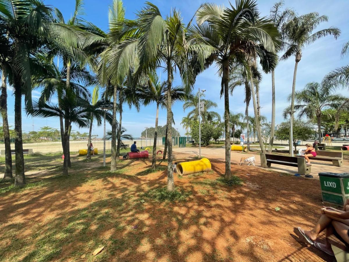 شقة سانتوس  في Pe Na Areia Em Santos! Que Vista Mar! المظهر الخارجي الصورة