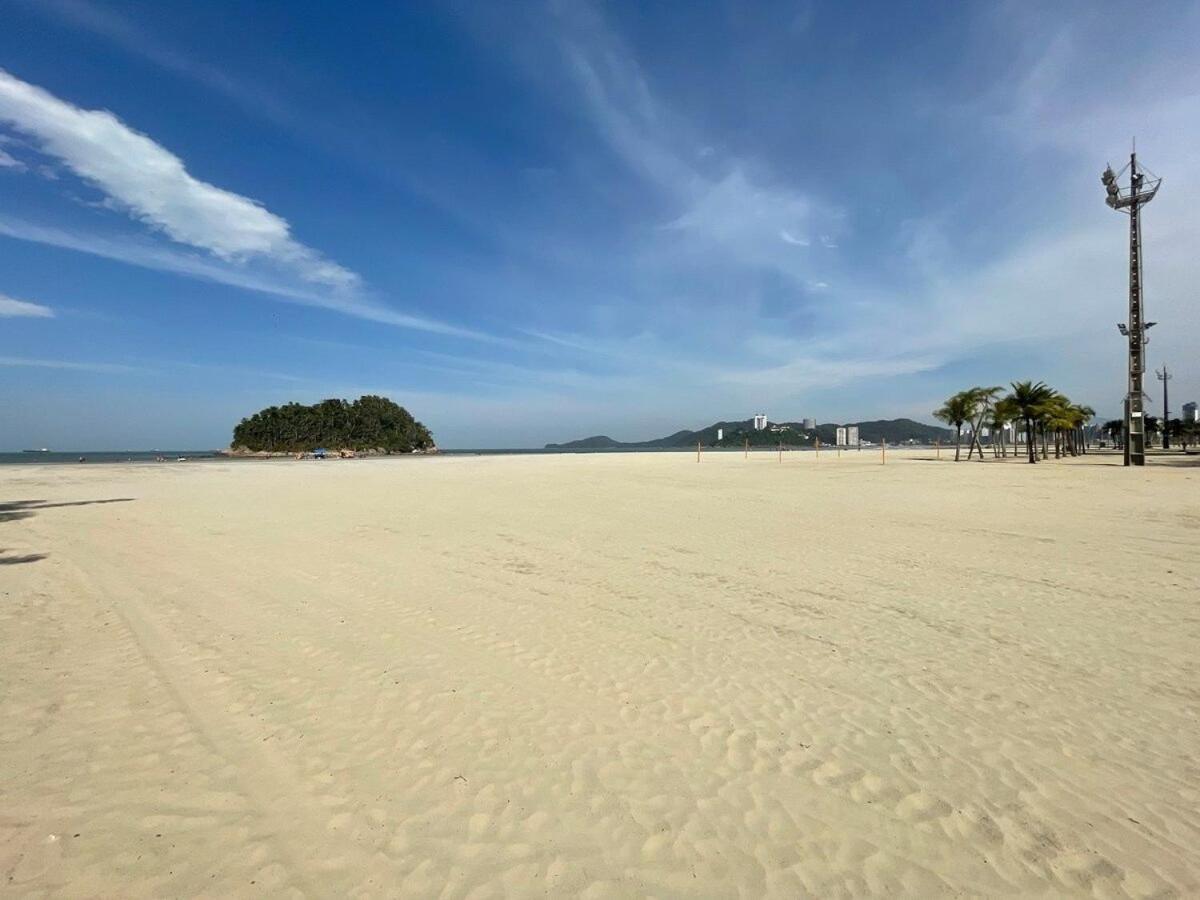 شقة سانتوس  في Pe Na Areia Em Santos! Que Vista Mar! المظهر الخارجي الصورة